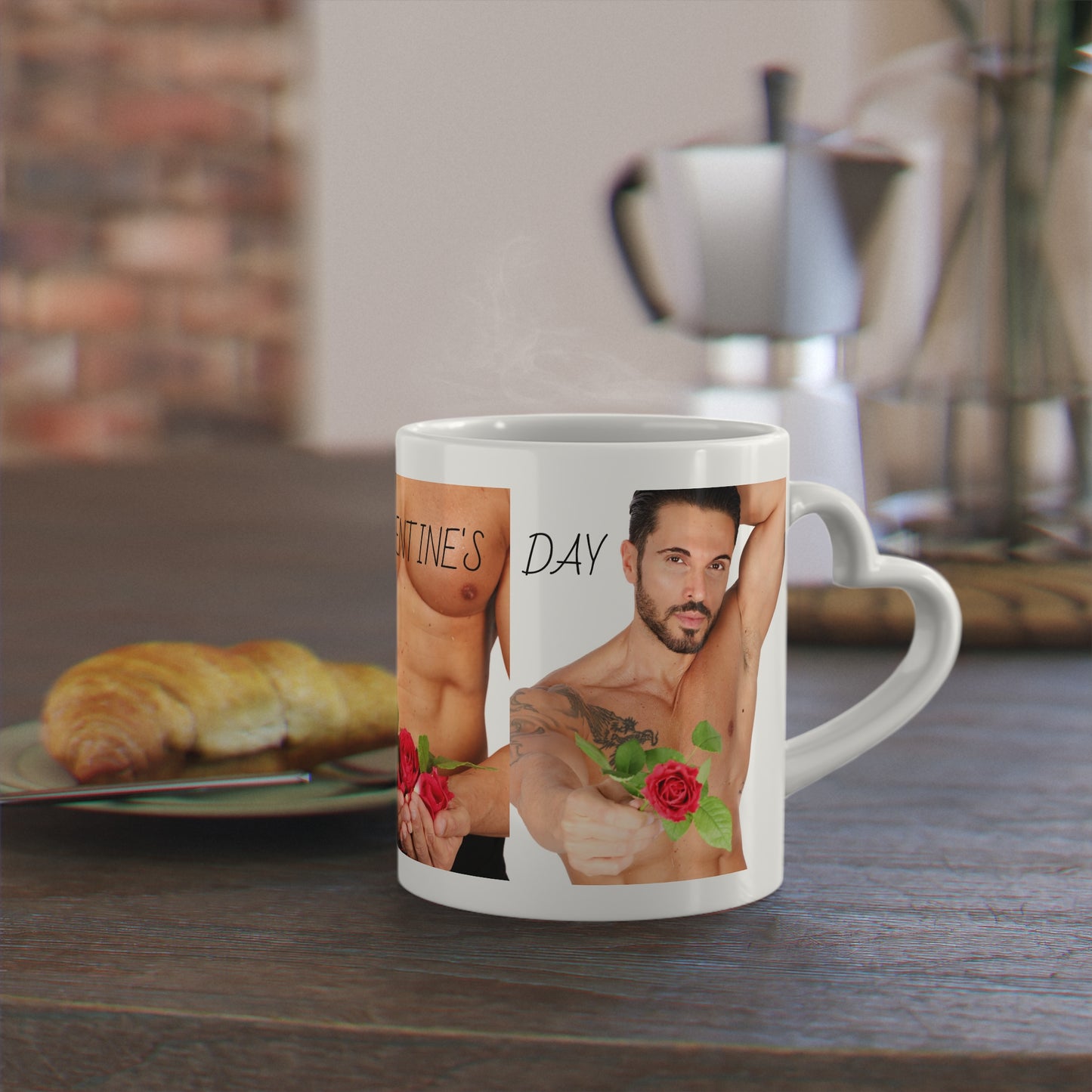 Mug Saint-Valentin - Hot Coffee, Hot Love!