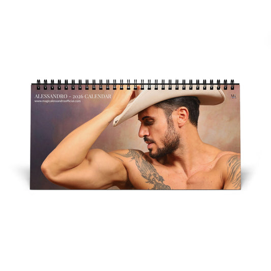🇺🇸 🇨🇦 and Worldwide - Alessandro 2026 Desk Calendar – USA/Canada - Limited edition!