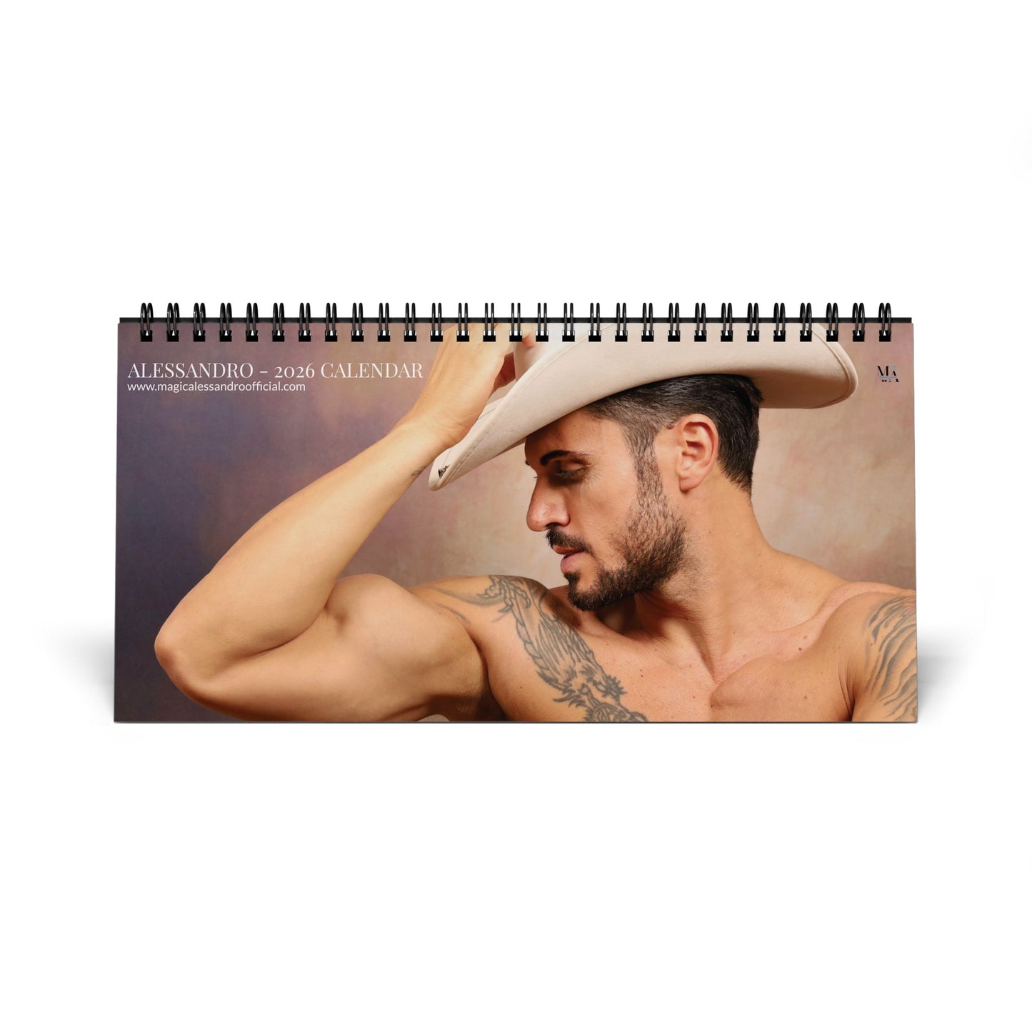 EUROPE, UK - Alessandro 2026 Desk Calendar  - Limited edition