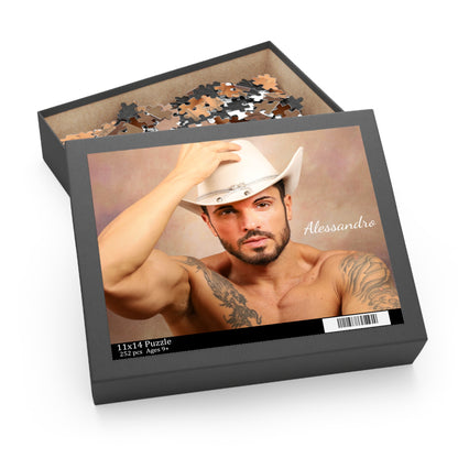 Alessandro Cowboy Puzzle – 252 Pieces Limited Edition