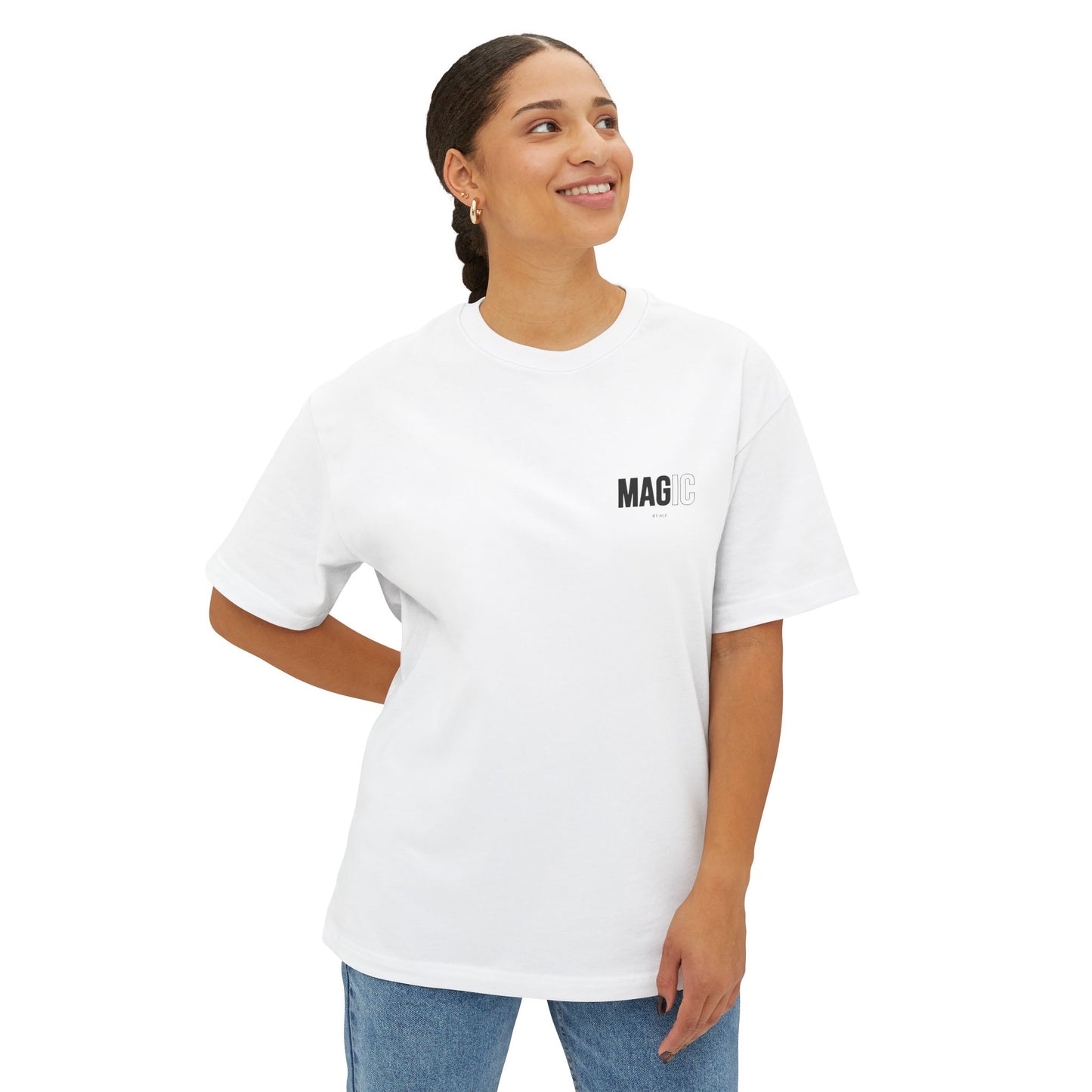 🇺🇸 MAGIC by Ale™ Oversize Tee - Essential Logo Edition