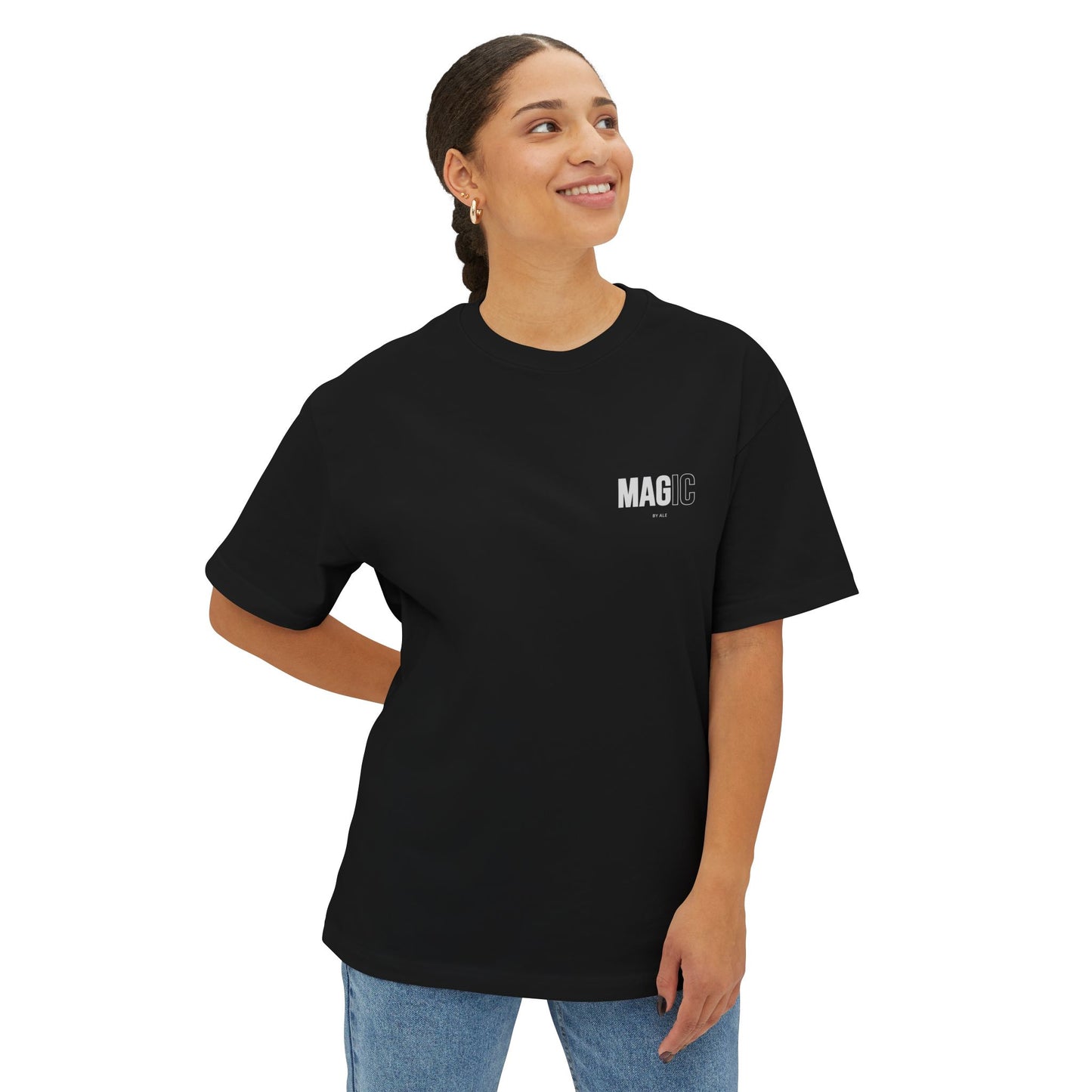 🇺🇸 MAGIC by Ale™ Oversize Tee - Essential Logo Edition